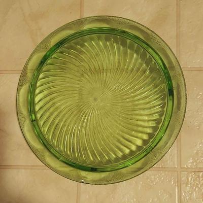 Uranium glass/green depression