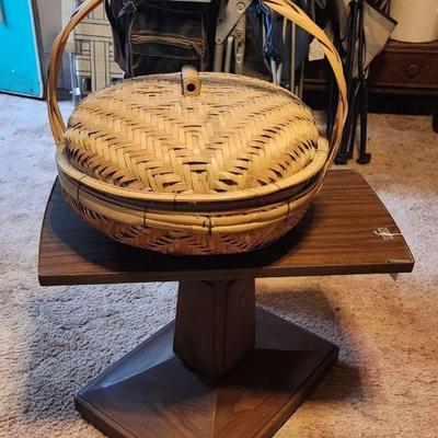 Large woven basket