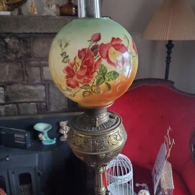 Gorgeous Victorian piano floor lamp