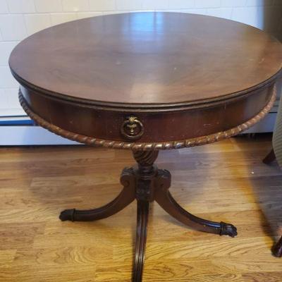 Drum table 1940's