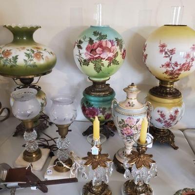 Some of the 20 plus lamps we have