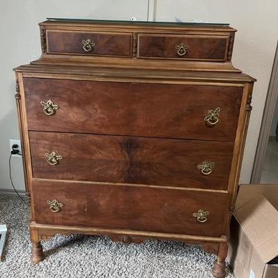 Maple Chest of Drawers from 3-pc. 1919 Bedroom Suite