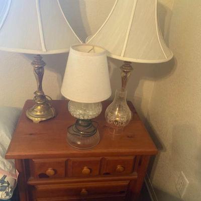 various lamps