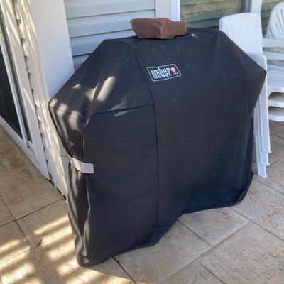 Weber Grill - will have cover off to see this beautiful grill 