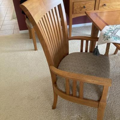 Mission Style Chairs NO stains prefect condition 
