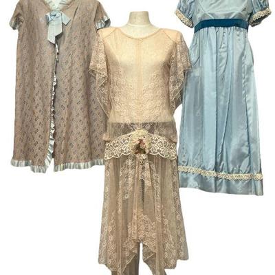 Three 1960s Baby Doll, Sleepwear Dresses
