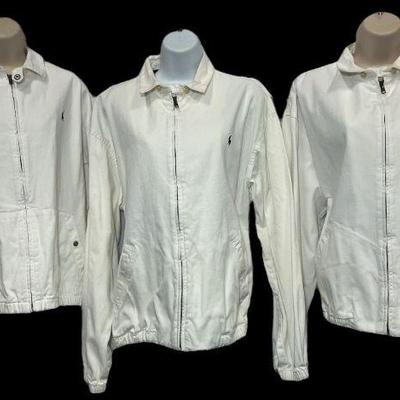 Three Vintage RALPH LAUREN Men's Harrington Jackets
