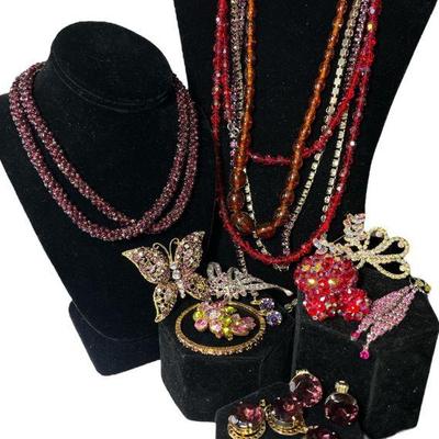 Collection Vintage Costume Jewelry, WEISS, PEARLCRAFT
