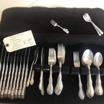 Towle Legato sterling flatware $1,600
created in 1962; still in production