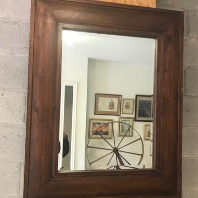 Pottery Barn mirror $45
39 X 31
