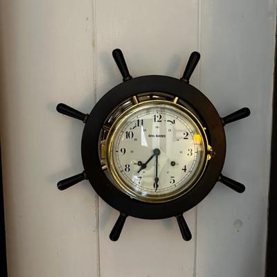 Nautical wall clock