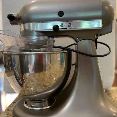 Kitchen Aid food mixer in Grey $100