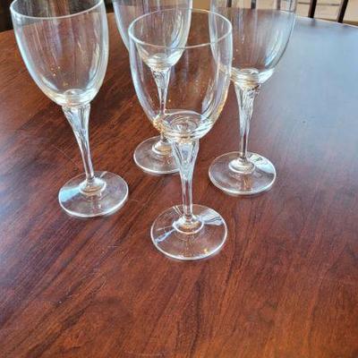 Crystal wine glass set of 4