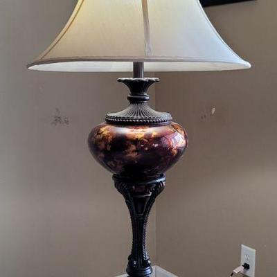 Table Lamp with Fabric shade