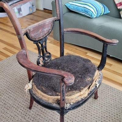 Antique project chair