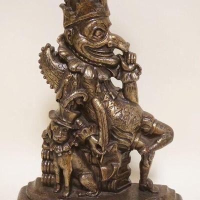 1097	ANTIQUE CAST IRON DOOR STOP *MR PUNCH*, APPROXIMATELY 9 1/2 IN X 13 IN H
