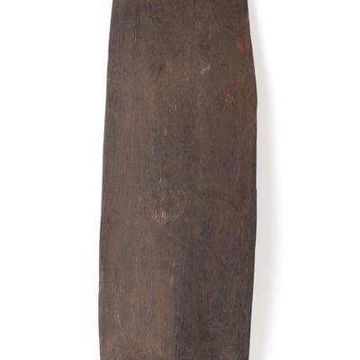 Small Philippines wood shield, late 20th century
