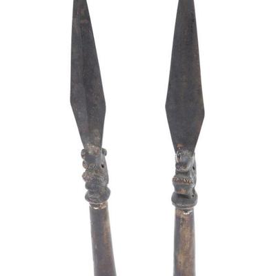 Two Chinese Spear Heads