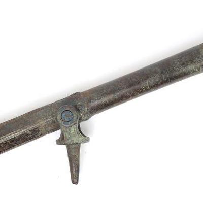 Scarce Antique Bronze Lantaka Swivel Gun w/Blunderbuss Tip, 17th-18th c.