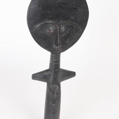 African Fertility Doll, Wood Carved