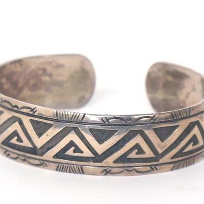 Navajo Silver Bracelet, circa 1960s