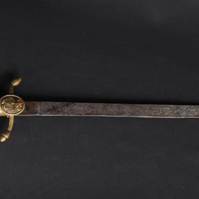 Naval Short Sword, Mexico 19th C.