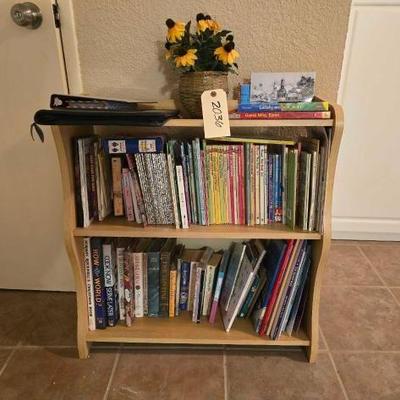 #2036 â€¢ Book Shelve With Books

