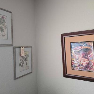 #1616 â€¢ (3) Framed Artworks
