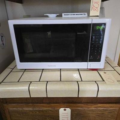 #1110 â€¢ Kenmore Microwave
