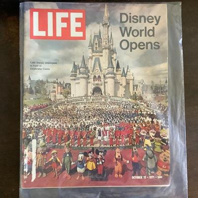 Life Magazine from 1971 when Disney World Opened