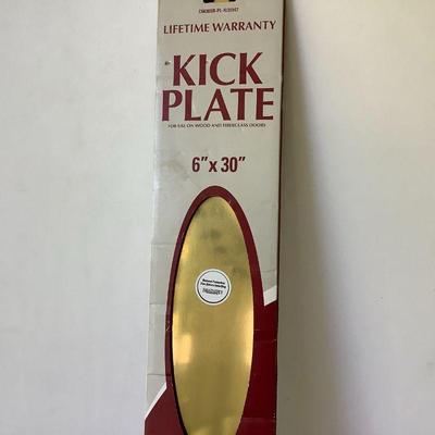 Solid Brass Kick Plate for Door