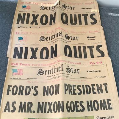 Nixon and Ford papers