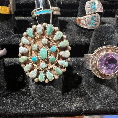 Native American Sterling silver jewelry
