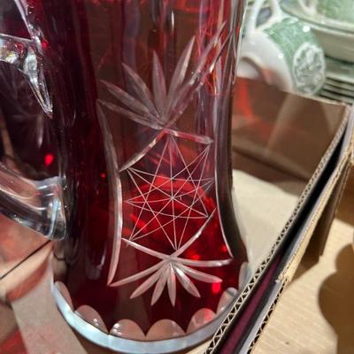 Cranberry glass