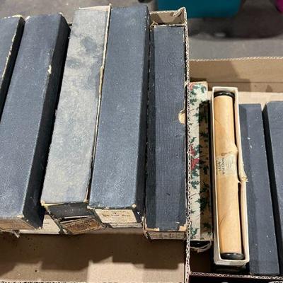 Player Piano Rolls (3 boxes full)