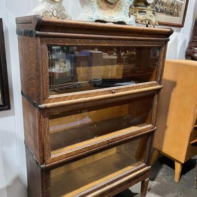 Macey Antique Barrister Cabinet