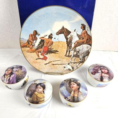Frederic Remington Plate from Franciscan, LE 1188/2300