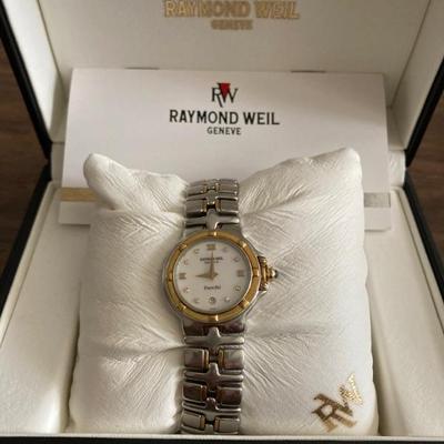 Raymond Weil 18k & steel watch