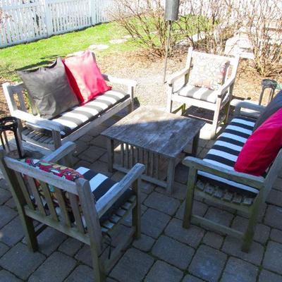 Teak outdoor furniture