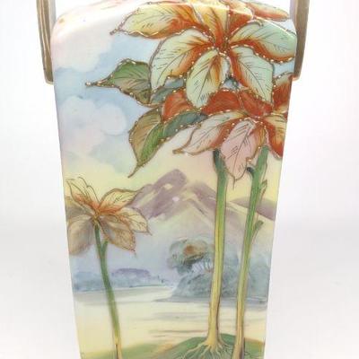 Nippon Mountain Landscape Decorated Vase