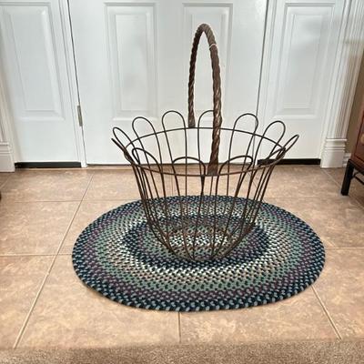 Wire Basket for Yard