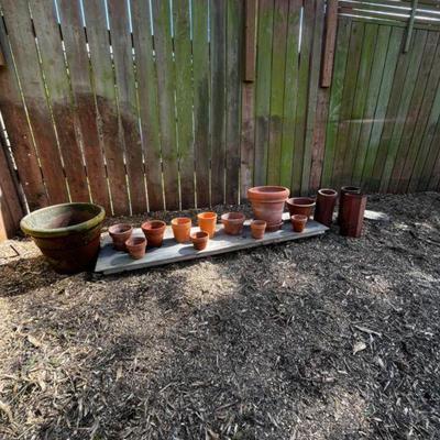 Outdoor Assorted Pots