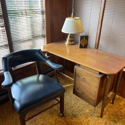 Vintage American of Martinsville Desk & Sam Moore Chair