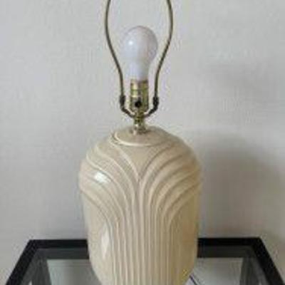 Vintage Art Deco Revival Glass Waterfall Lamp