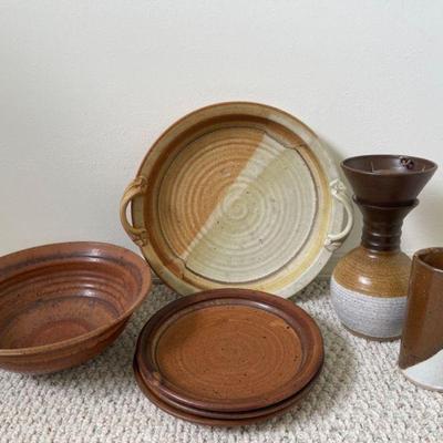 Assorted Brown Pottery