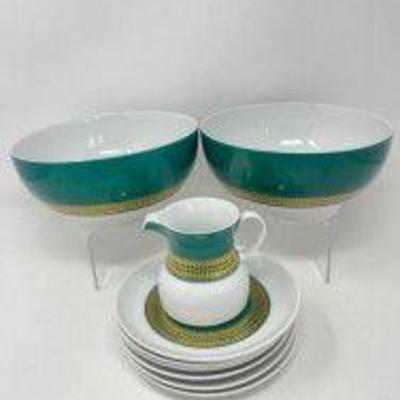 Thomas by Rosenthal Germany Green & Gold China