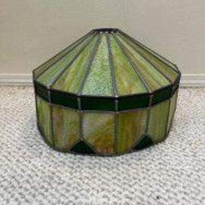 Tiffany Style Green Glass Lamp Shade