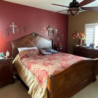 Thomasville king-sized bed
