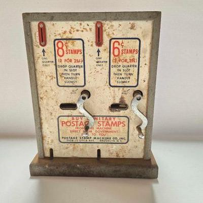 #2192 â€¢ Vintage Sanitary Postage Stamp Dispenser
