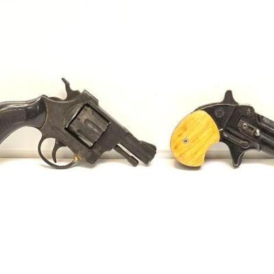 #1356 â€¢ Derringer Cal. 6mm Starter and Olympic Blank Revolver 6mm
